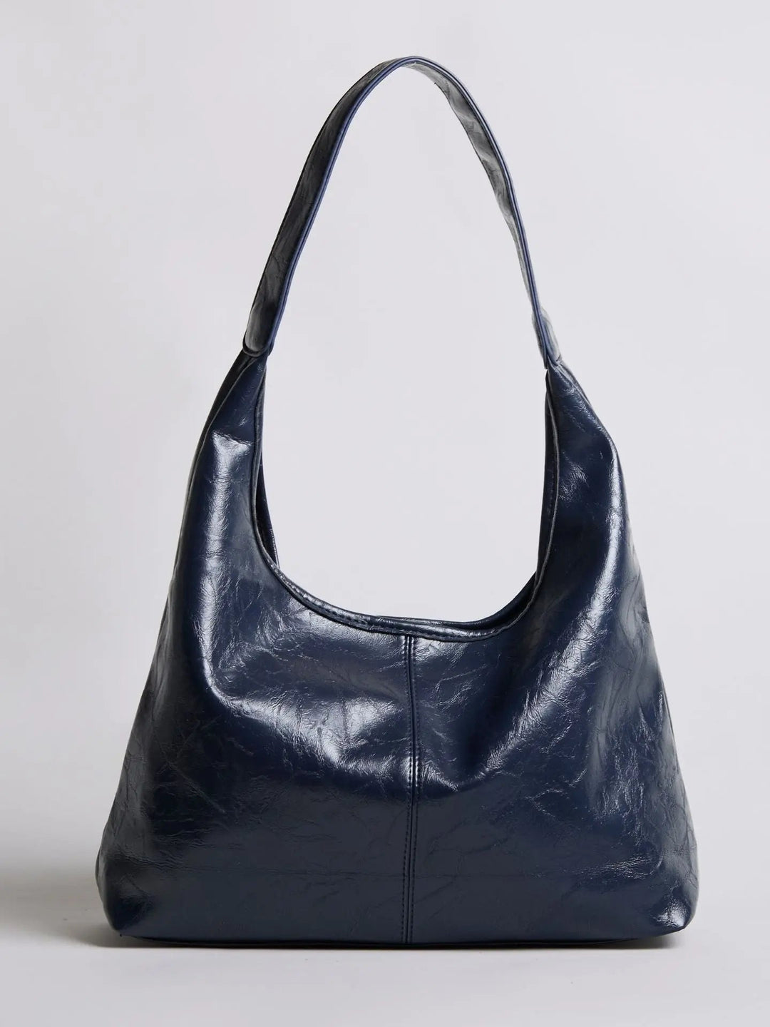 Distressed leather tote with a textured finish, a stylish women's handbag