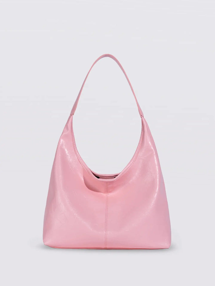 Edgy distressed leather tote, a statement women's bag for bold style
