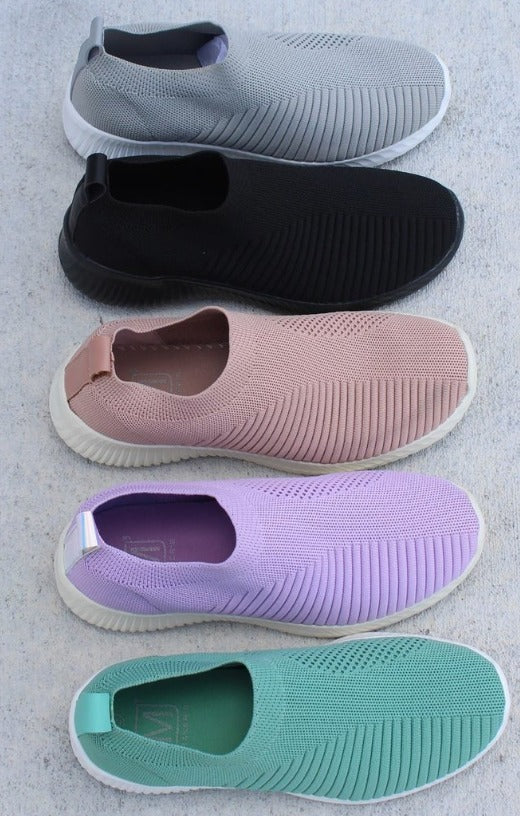 Breathable & lightweight women's slip-on sneakers, designed for ultimate all-day comfort.