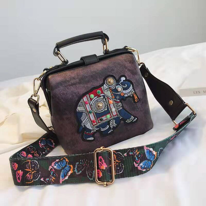 Complete your look with this lightweight embroidered mandala bohemian shoulder bag, women's fashion.