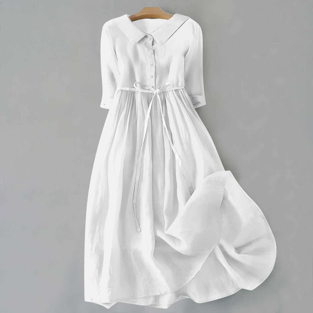 Versatile long sundress for women, offering comfortable and effortless style; ideal for any summer day.