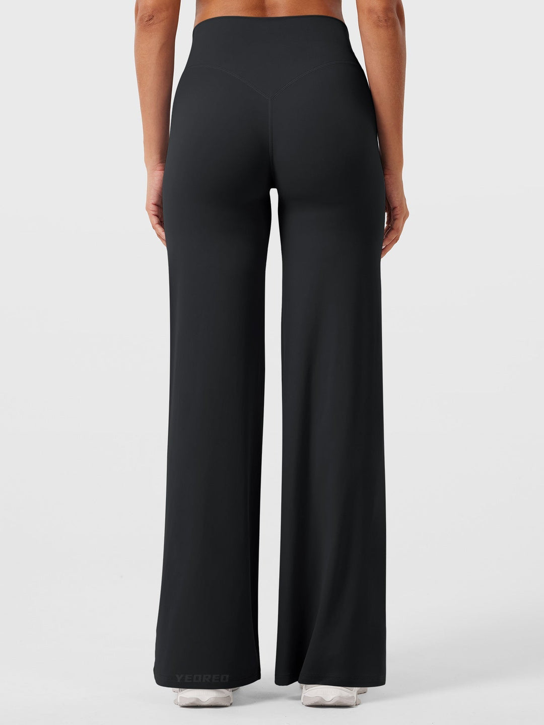 Fashionable high waist flared pants for women, ideal summer casual bottoms, versatile style