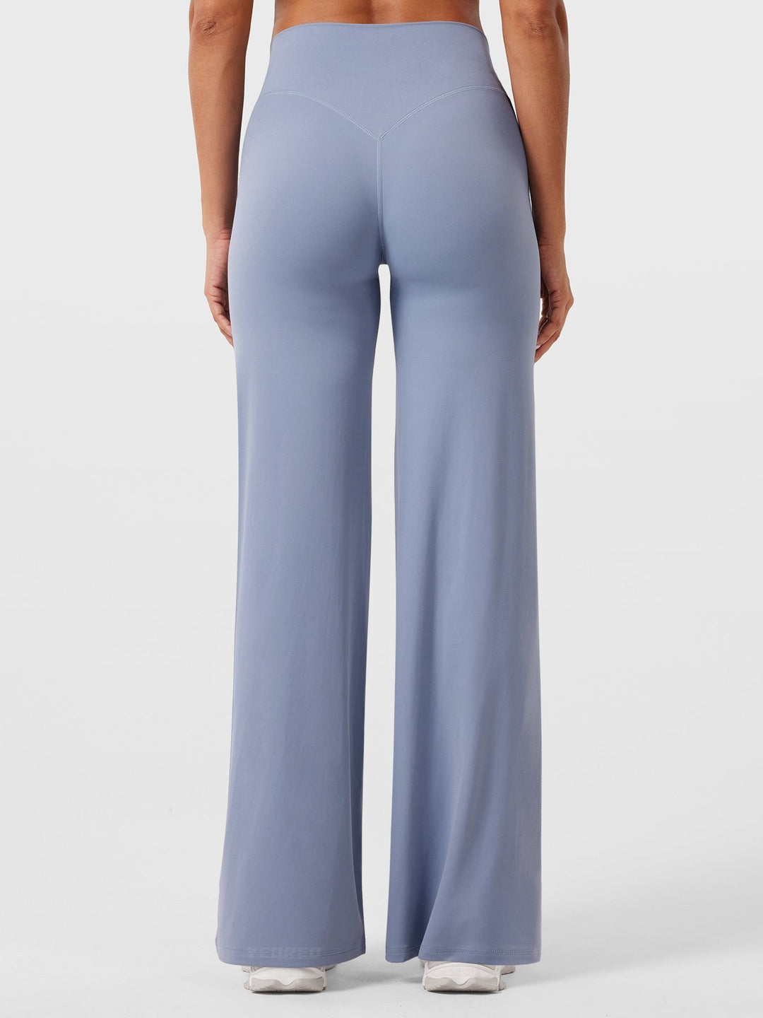 Vacation ready women's high waist flared pants, summer casual, comfortable versatile travel