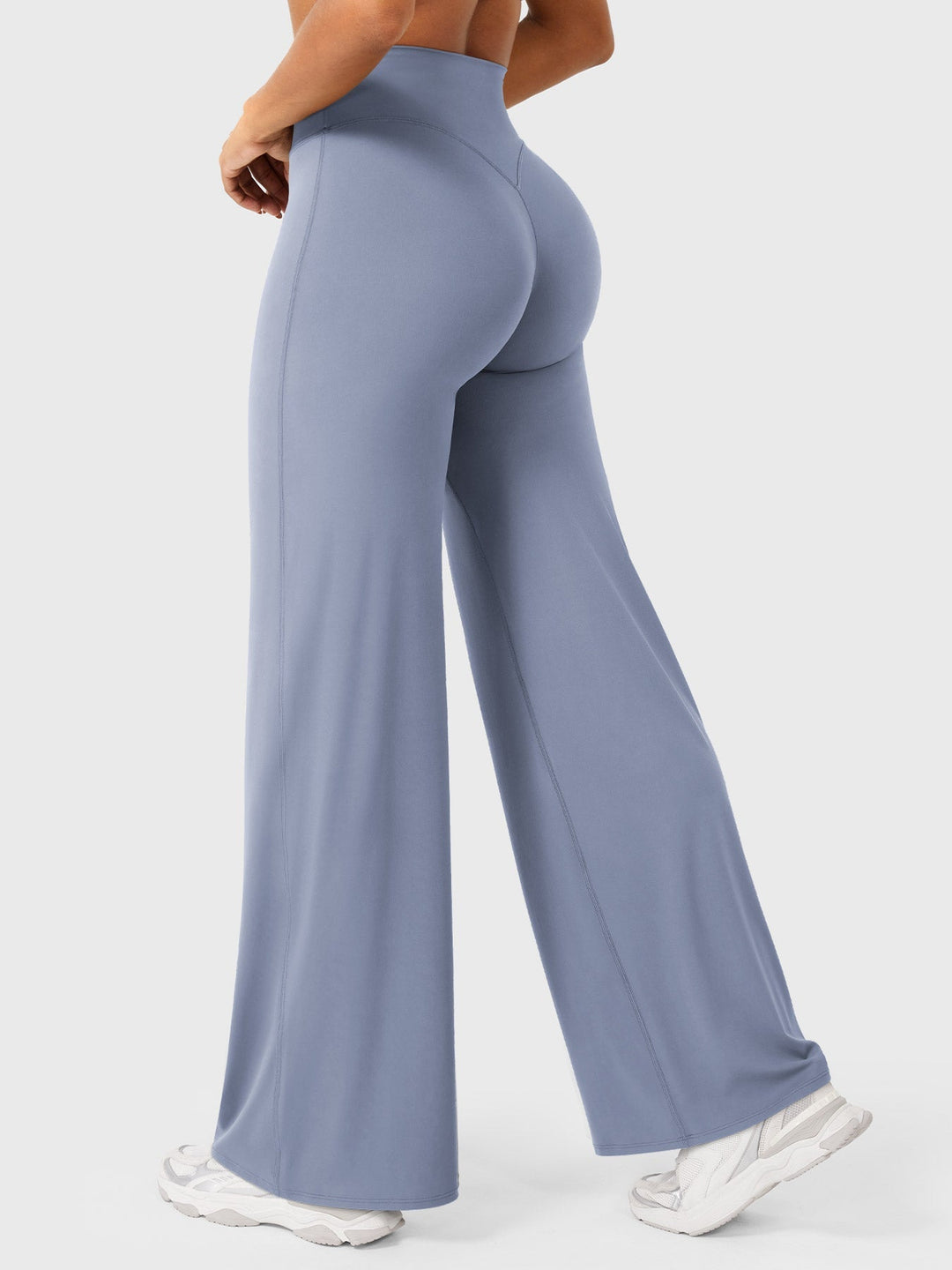 Everyday women's high waist flared pants, summer casual, comfortable versatile go-to bottoms
