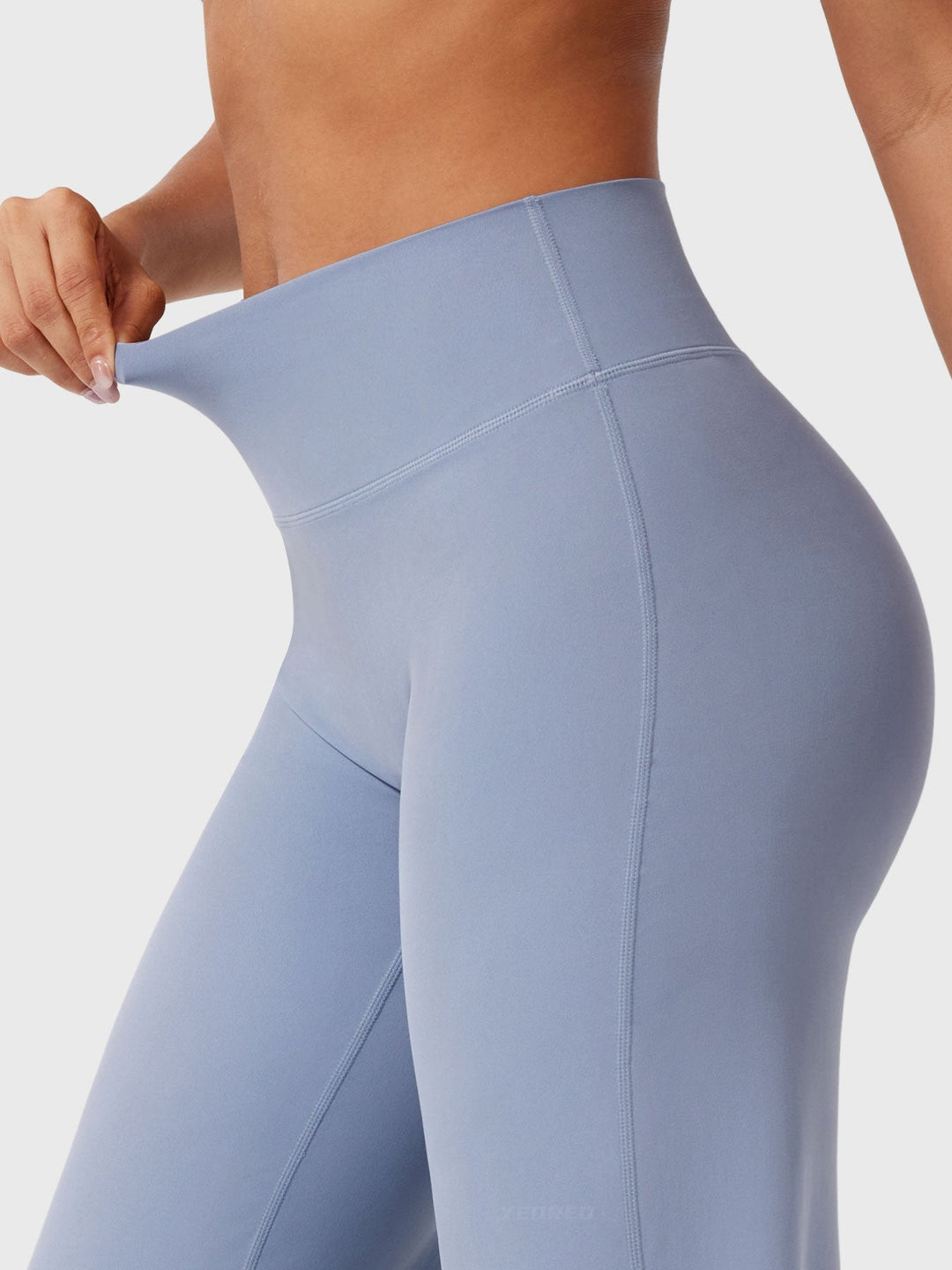 Resort wear women's high waist flared pants, summer casual, comfortable versatile fashion