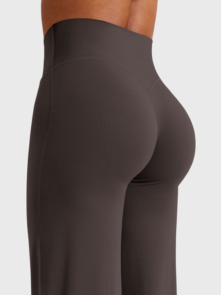 Women's high waist flared pants, versatile for office casual, summer, comfortable fashion