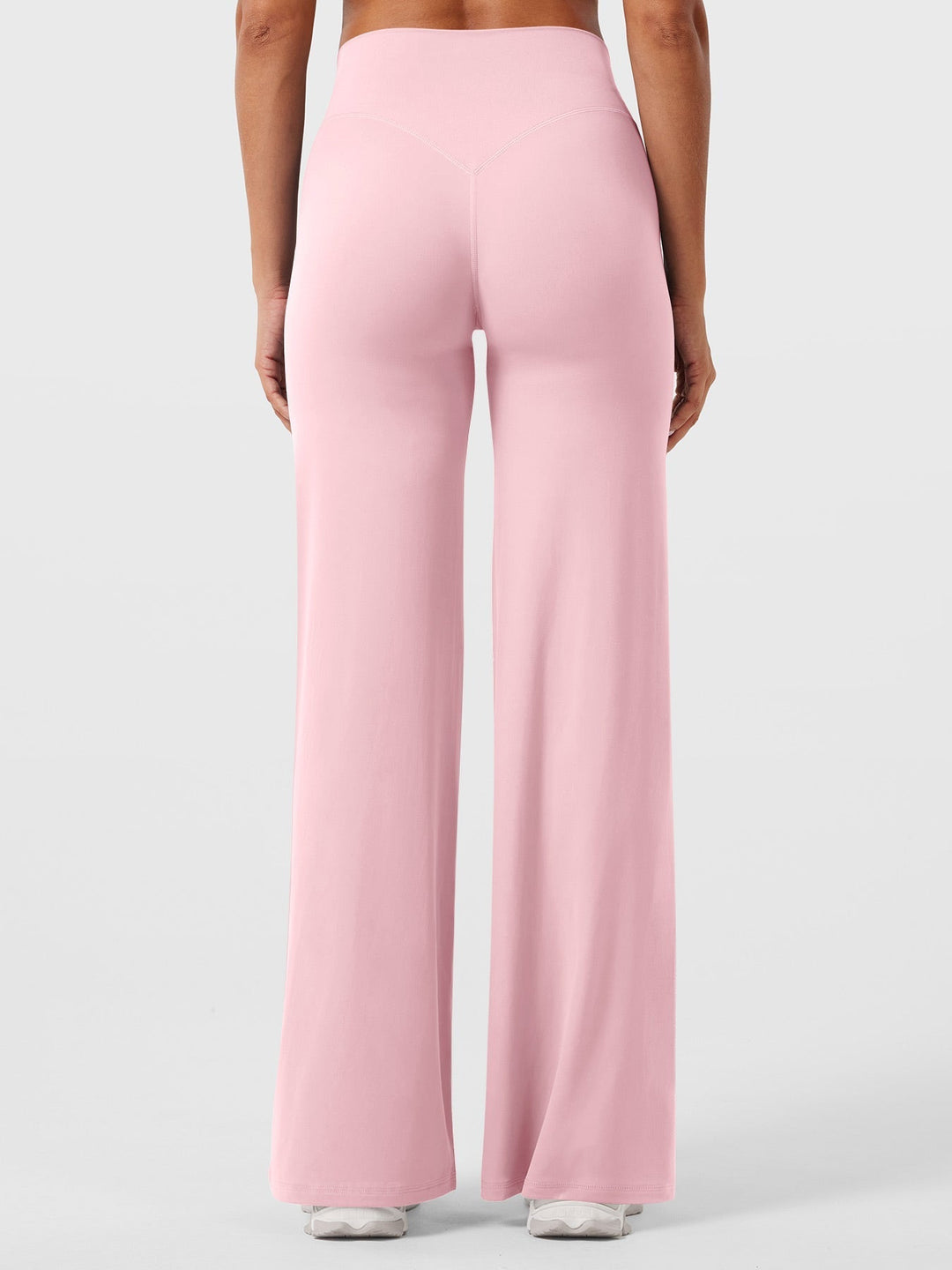 Women's high waist flared pants, durable fabric, summer casual, comfortable versatile bottoms