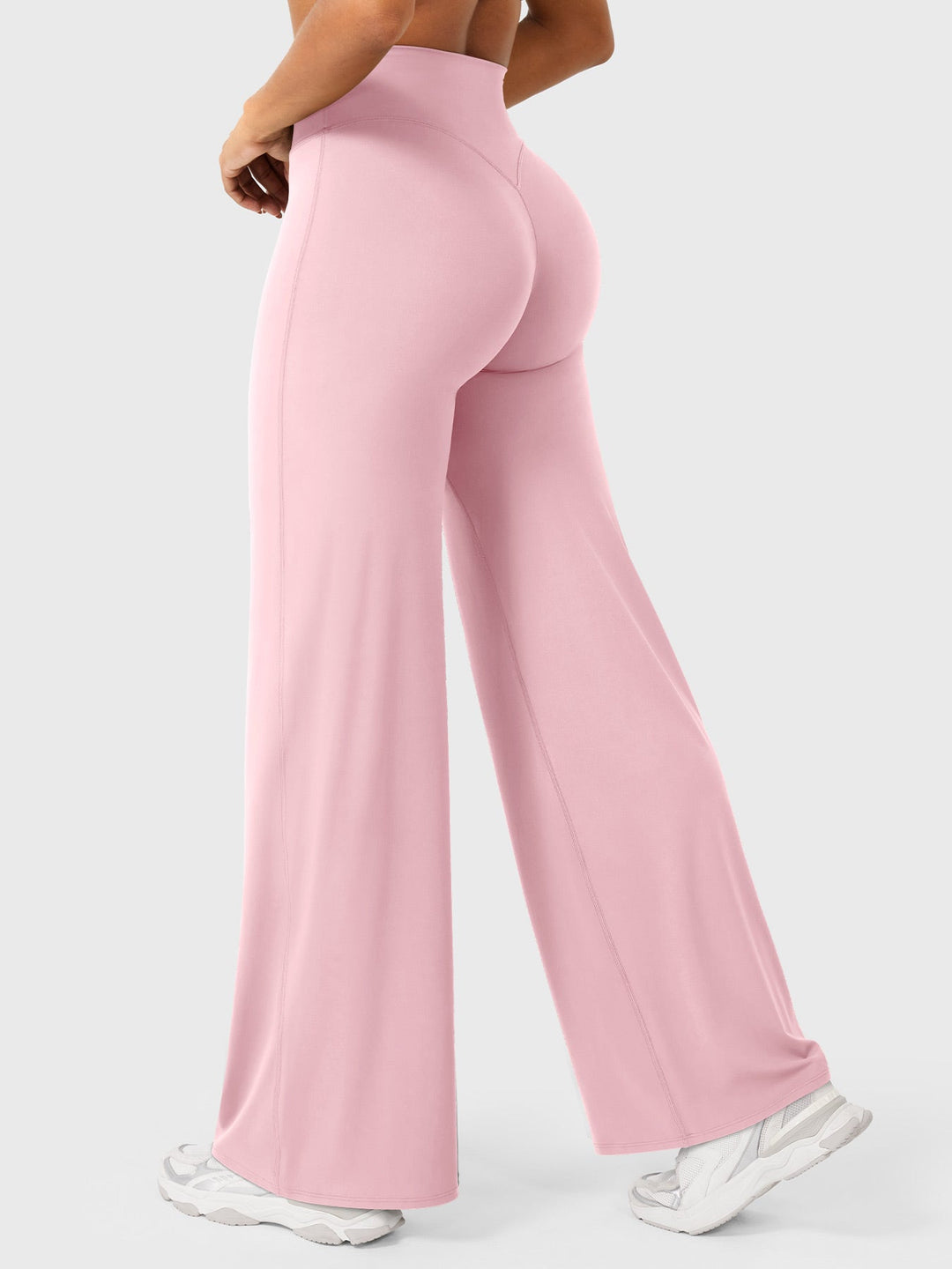 Statement women's high waist flared pants, summer fashion, comfortable versatile bold choice