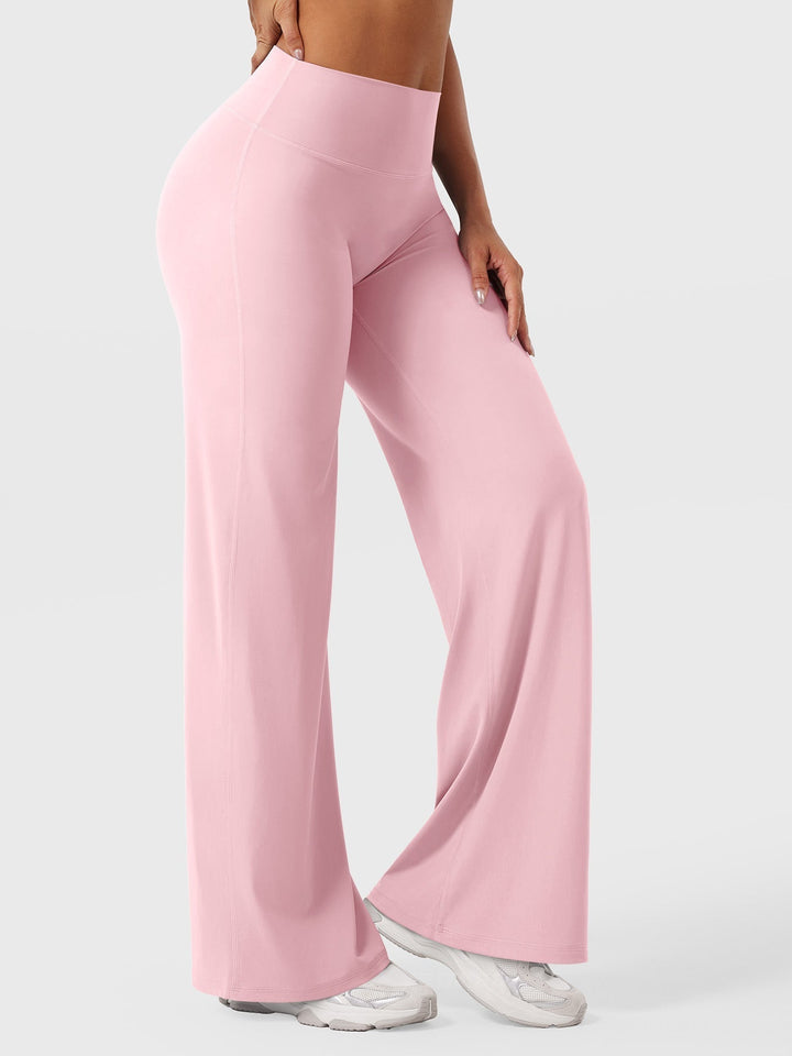 Women's high waist flared pants, for a sophisticated casual look, summer, comfortable versatile