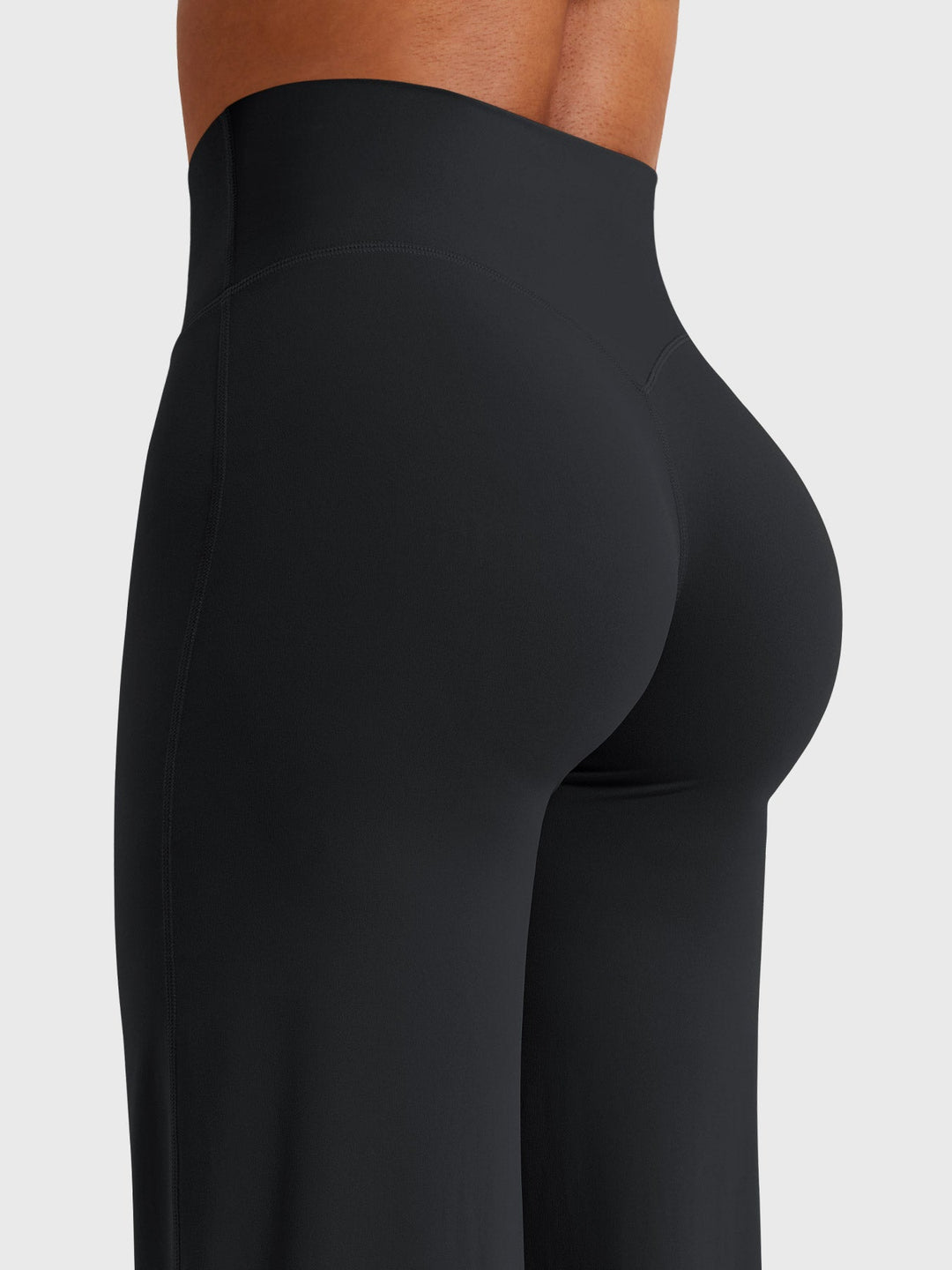 Casual high waist flared pants for women, summer style, comfortable fashion, versatile bottoms