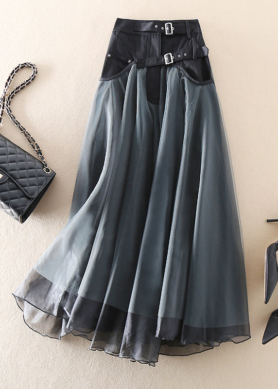 Graceful high waist flowy long skirt for women, an elegant bottom designed for evening occasions.