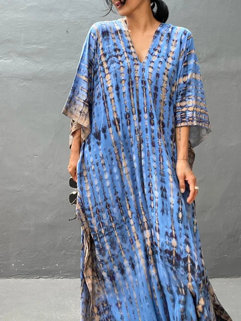 Loose fit Janne maxi dress for women, ideal casual summer bohemian style.