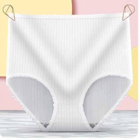 Soft silk-cotton leakproof underwear for women. A comfortable & protective 3-pack of breathable daily briefs.