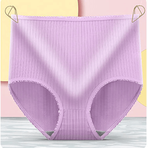 Everyday women's leakproof briefs trio. Comfortable & discreet silk-cotton underwear for reliable daily protection.