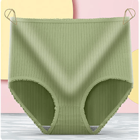 Breathable women's leakproof 3-pack. Secure silk-cotton briefs offering comfort & protection for daily wear.