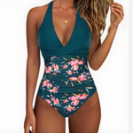 Green/Pink Floral