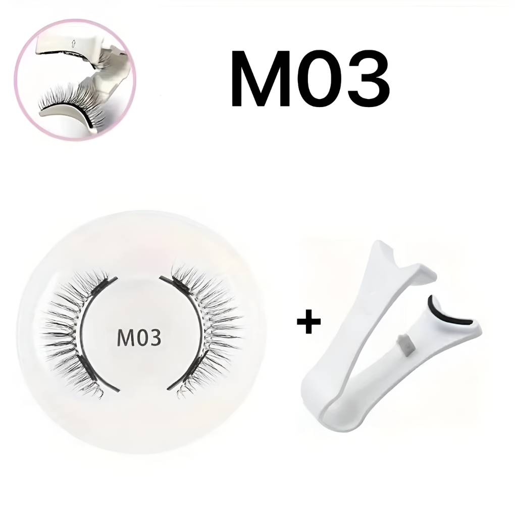 Ergonomic magnetic eyelash applicator tweezer, a key beauty accessory for easy application