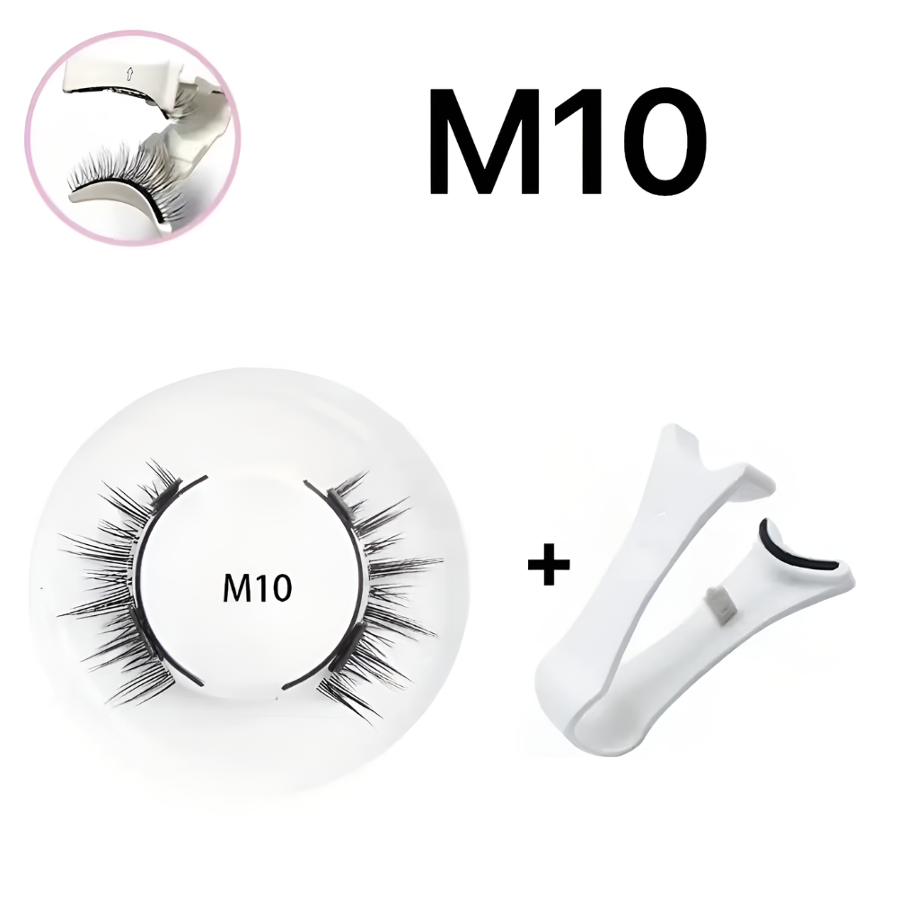 Beauty accessories: Women's Magnetic Eyelash Kit, featuring reusable lashes and a precise tweezer