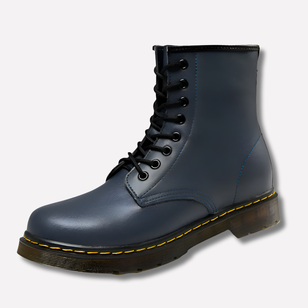 Stylish women's matte finish lace-up ankle boots. Perfect versatile everyday footwear for fall & winter fashion.