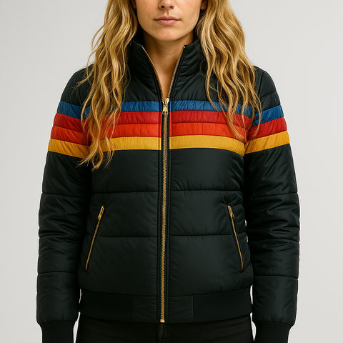 Lightweight women's raincoat in navy, ideal for spring showers