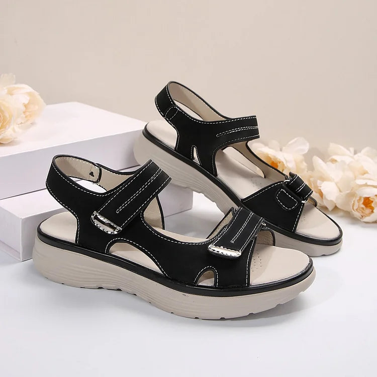 Ladies' adjustable orthopaedic sandals, offering ultimate comfort, support, and a secure fit.