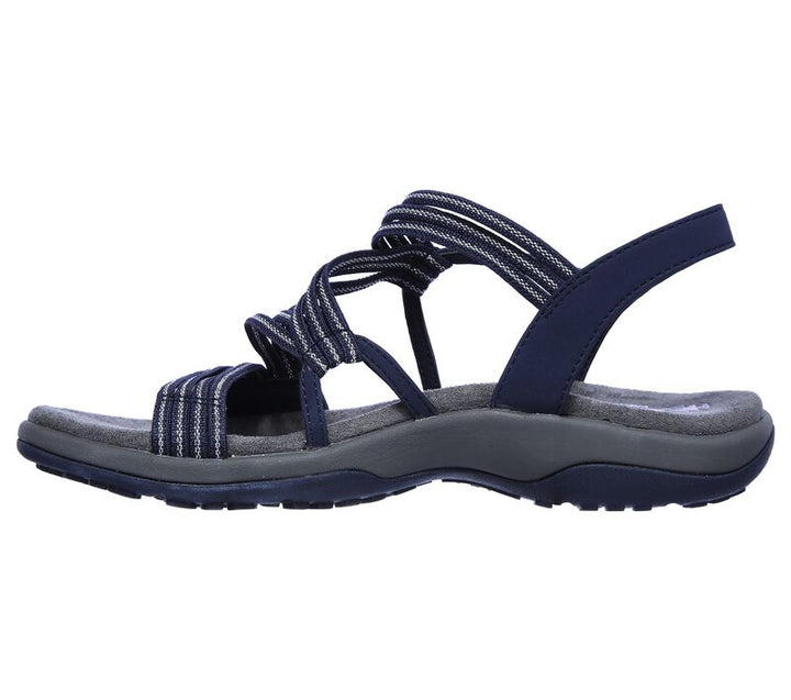 Women's orthopaedic strap sandals, comfortable & supportive for summer walking.