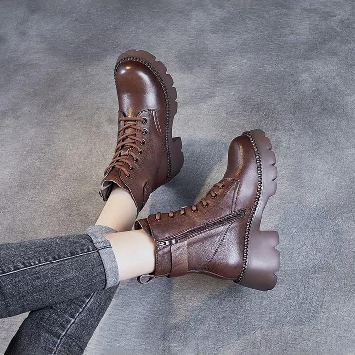Women's supportive orthopedic ankle boots, blending style with crucial comfort for long wear.