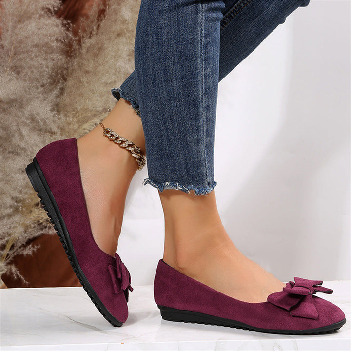 Women's casual orthopedic loafers in blue, blending spring fashion with ultimate foot comfort