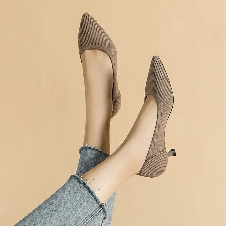 Women's orthopedic heeled sandals for all-day comfort & style.