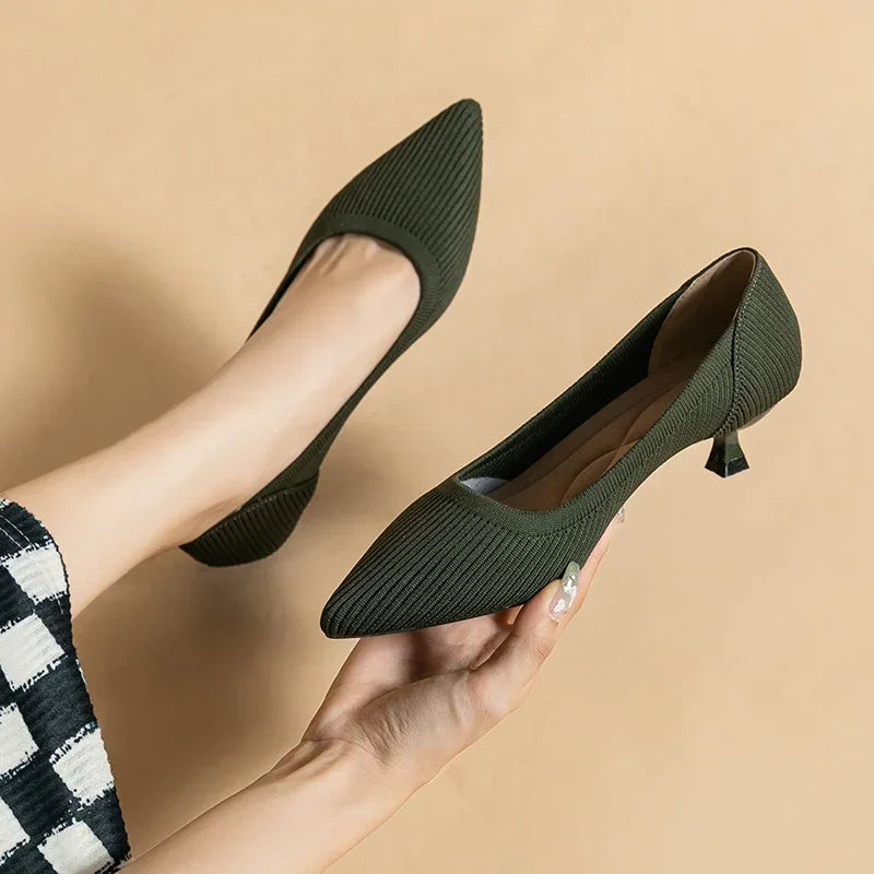 Elegant women's heeled orthopedic sandals, perfect for comfortable stylish walking.