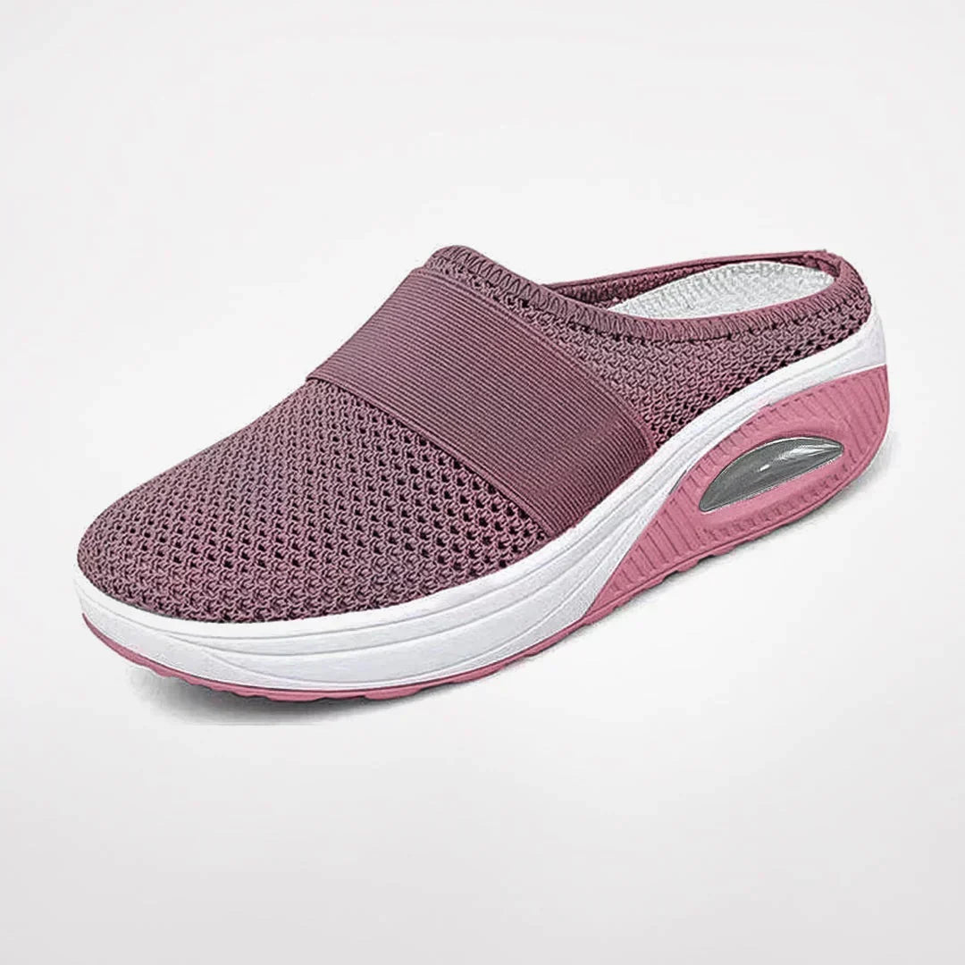 Relieve foot pain with these women's orthopedic comfort shoes. Excellent arch support & non-slip design.