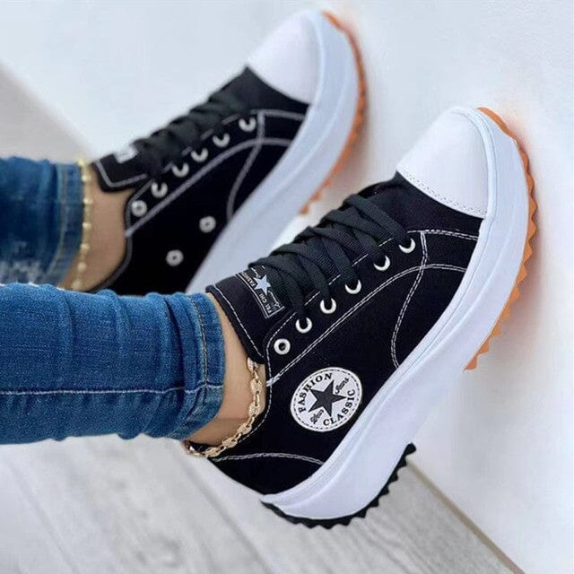Women's comfort footwear, engineered as orthopedic sneakers for posture support & foot pain relief.