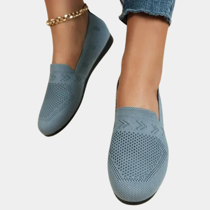 Comfortable women's walking shoes for foot relief. Features excellent arch support, perfect for everyday wear.