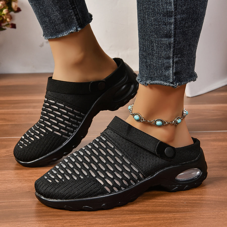 Comfortable women's orthopedic footwear for walking, offering excellent support with responsive air cushioning.