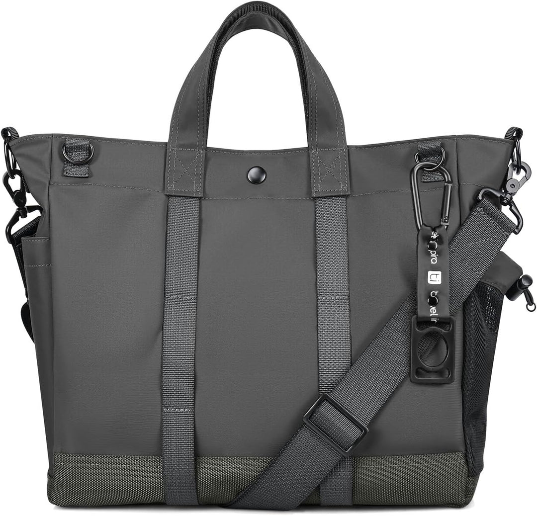 Women's Professional Laptop Tote Bag by MetroCarry with adjustable strap for work.
