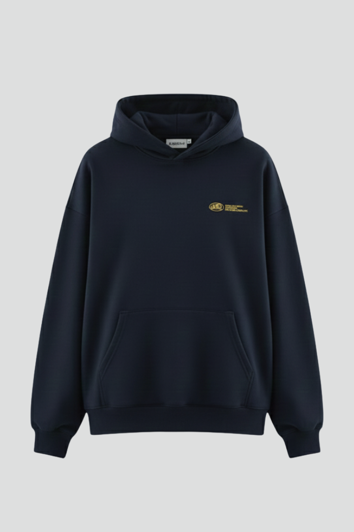 Comfortable women's relaxed fit hoodie with unique graphic design, perfect for winter fashion.