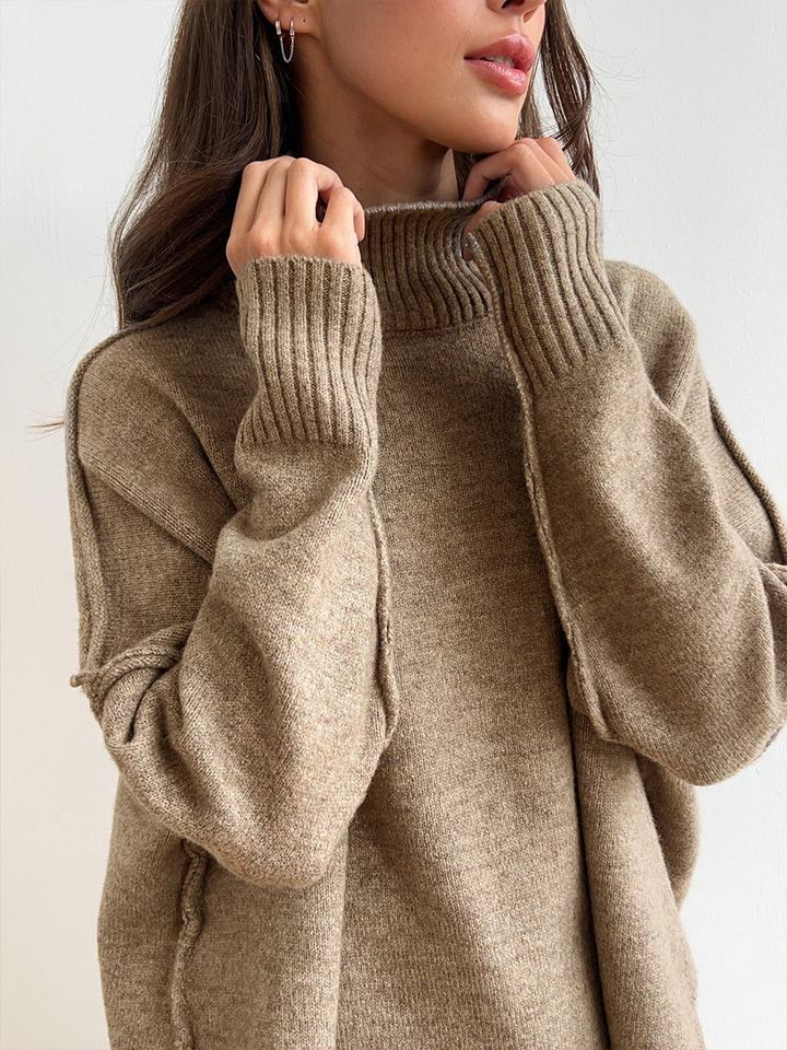 Close-up of the soft fabric texture of a women's relaxed fit spring summer lounge set.