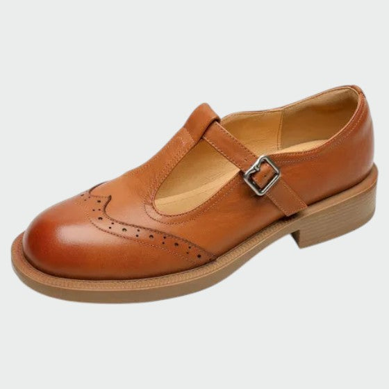 Black Mary Jane shoes, women's retro flats with easy buckle closure, timeless style