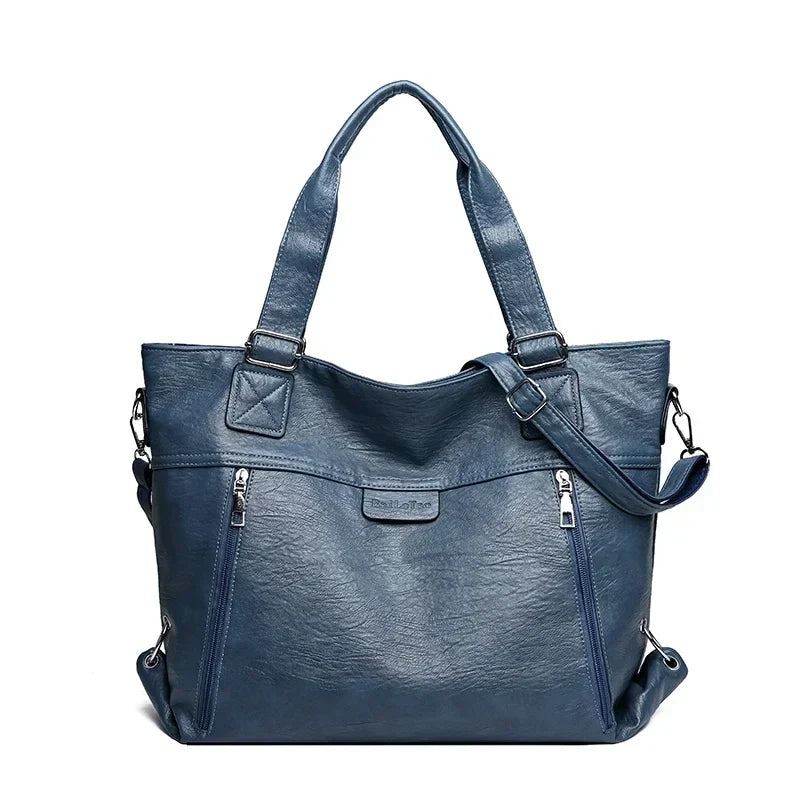 High-quality women's retro tote bag, showcasing timeless vintage design and functionality.