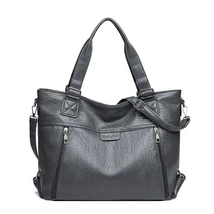 Fashion-forward women's vintage tote bag, suitable for various occasions.