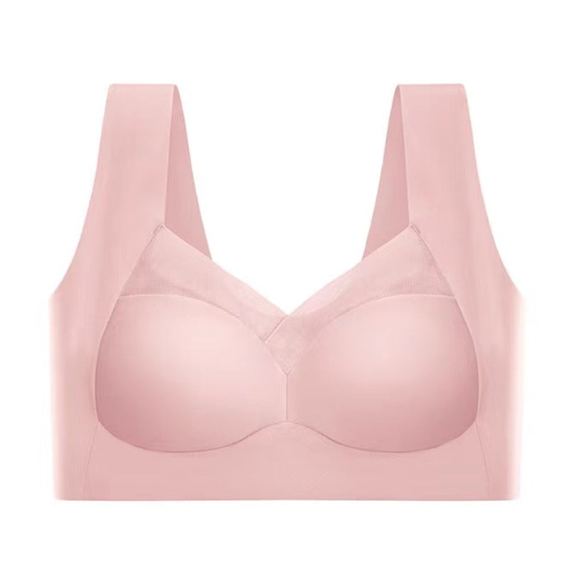 Everyday support bra for women, designed with seamless comfort and wireless structure for daily use.