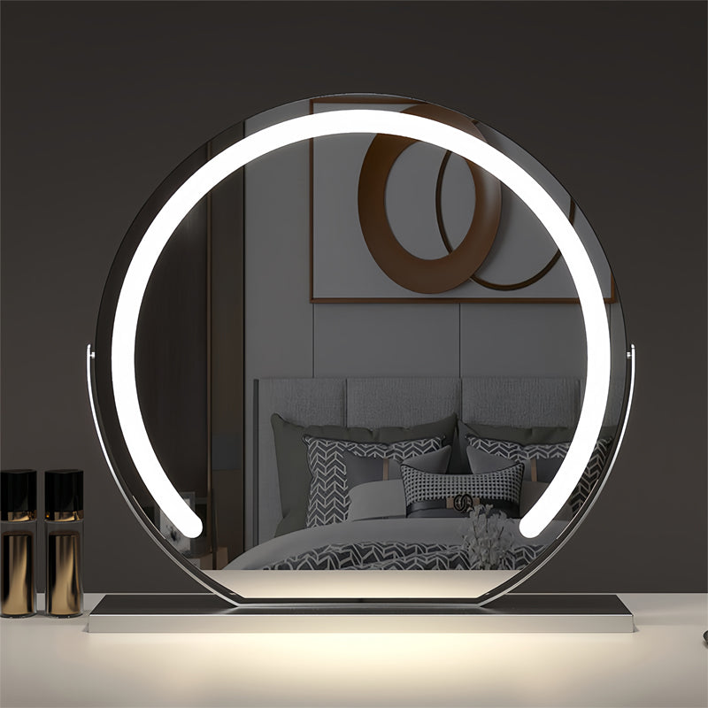 Adjustable LED makeup mirror with touch control, a must-have for beauty enthusiasts.