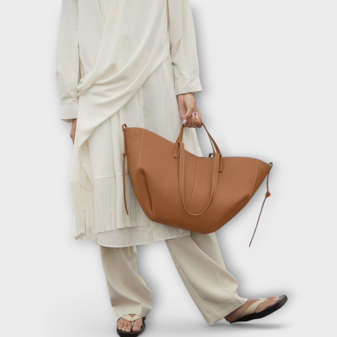 Women's work tote bag, spacious and practical for documents, laptops, and daily use.
