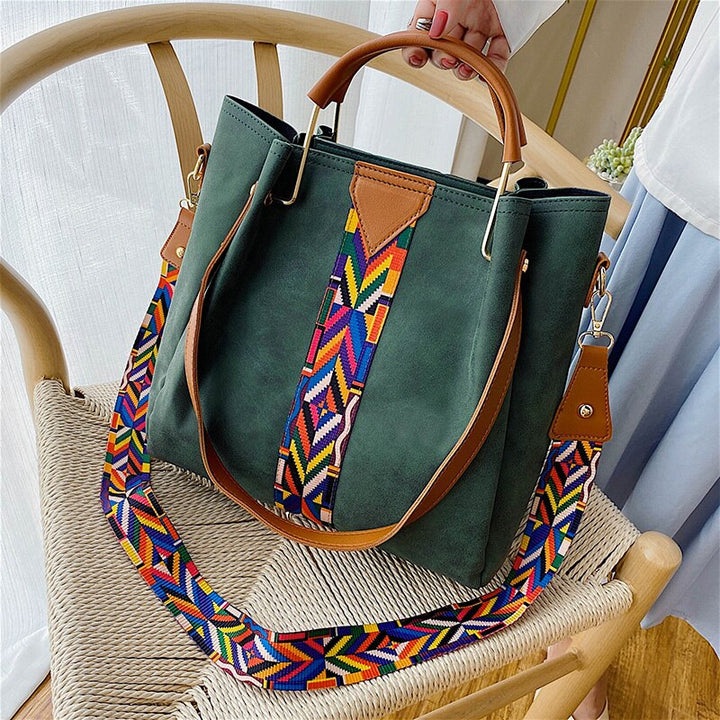 Professional women's PU leather work tote, spacious and organized for your daily office essentials.