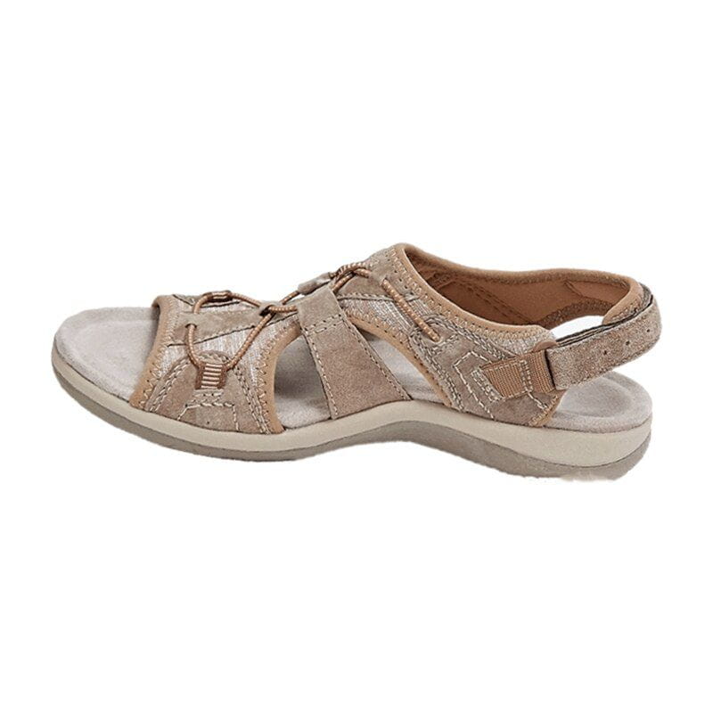 Women's open-toe athletic sandals, black & comfy, perfect for warm weather adventures