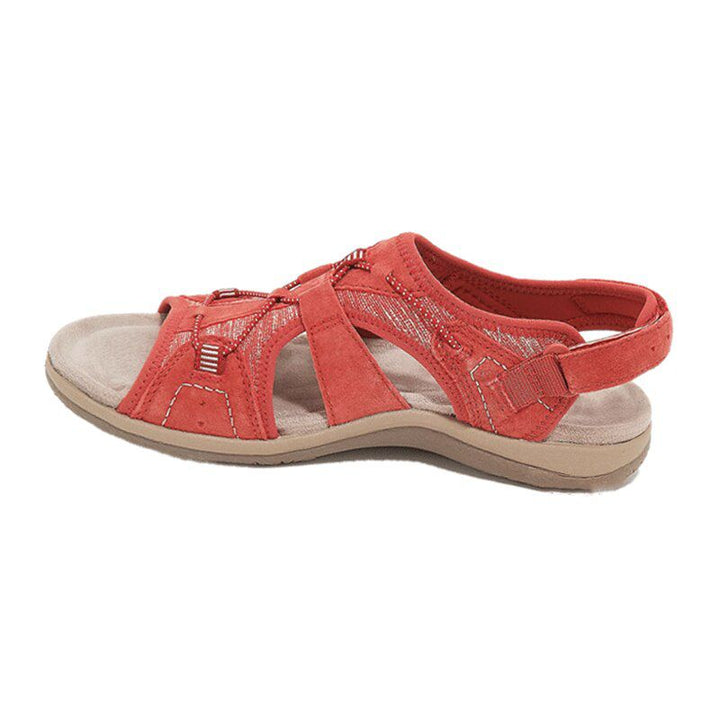 Women's black summer sandals, sporty and comfortable, a must-have for vacation
