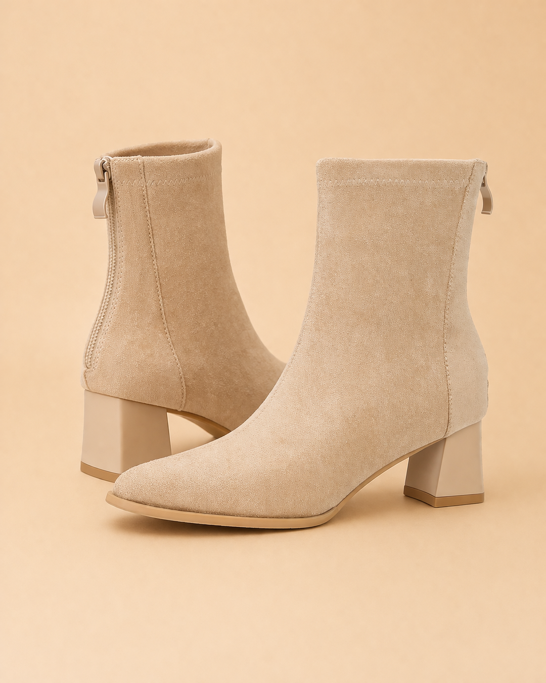 Comfortable women's winter ankle boots, ideal for everyday wear & cold weather style.
