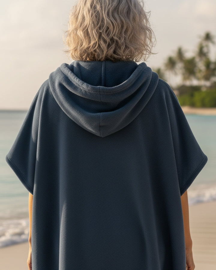 Women's stylish beach poncho dress, ideal for summer vacation