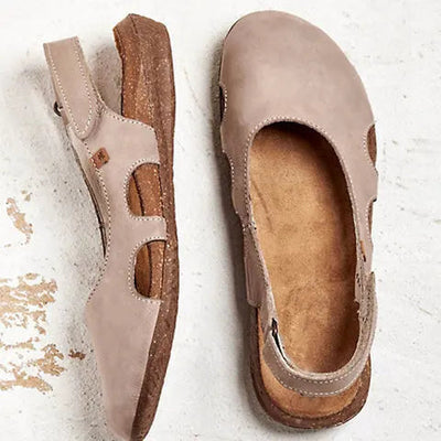 Stylish women's walking sandals featuring arch support, adjustable straps & slip-resistant outsole for comfort.