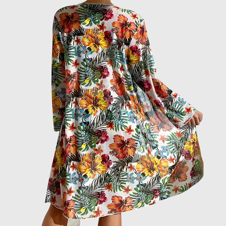 Tropical print bikini set for women, a must-have for your next vacation or resort getaway.
